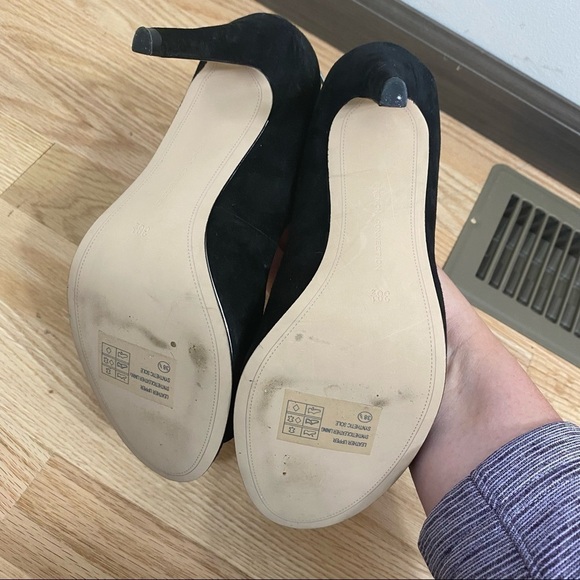 French Connection Neola Suede Pumps Sz 38 1/2 - Picture 7 of 11